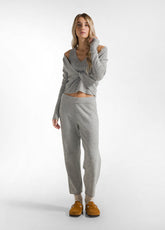 LOUNGE-STRICKJOGGER - GRAU - Hosen - Outlet | DEHA