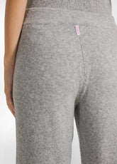PANTALONE LOUNGE IN MAGLIA CARROT FIT GRIGIO - GREY MELANGE | DEHA