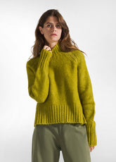 PULLOVER SOFFICE COLLO ALTO VERDE - Felpe e Maglie - Outlet | DEHA