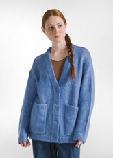 CARDIGAN SOFFICE BLU - Felpe e Maglie - Outlet | DEHA