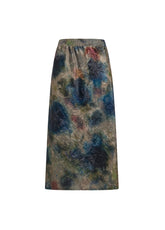 GONNA IN VELLUTO INCRESPATO STAMPATO BEIGE - Vestiti, Gonne e Tute - Outlet | DEHA