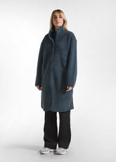 CAPPOTTO LUNGO ORSETTO BLU - Giacche e Giubbotti - Outlet | DEHA