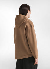 SCUBA-JACKE MIT REISSVERSCHLUSS - BRAUN - GLACE' BROWN | DEHA