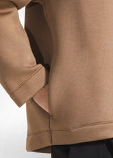 SCUBA-JACKE MIT REISSVERSCHLUSS - BRAUN - GLACE' BROWN | DEHA