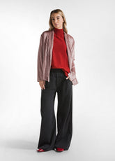 LYOCELL DENIM PALAZZO PANTS - BLACK - Archive Sale | DEHA