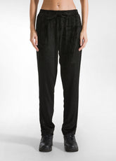 PALAZZO-HOSE AUS NICKY-VELOURS - SCHWARZ - Hosen - Outlet | DEHA