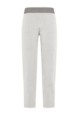 PANTALONE A MAGLIA BICOLOR BIANCO | DEHA