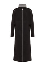 ABITO A MAGLIA BICOLOR NERO | DEHA