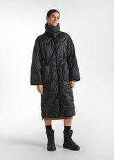 GIUBBOTTO LUNGO TRAPUNTATO NERO - Giacche e Giubbotti - Outlet | DEHA