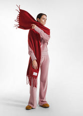 FRINGED SOFT SCARF - ORANGE - Accessories - Outlet | DEHA