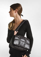 QUILTED HAND BAG - BLACK - Accessories - Outlet | DEHA