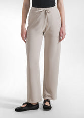 SOFT TOUCH STRAIGHT LEG PANTS - BEIGE - BEIGE | DEHA
