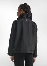 BONDED NYLON JACKET - BLACK - BLACK | DEHA