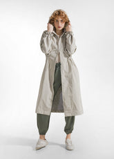 PARKA IN NYLON ACCOPPIATO BEIGE - BEIGE | DEHA