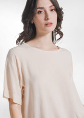BLUSA IN MUSSOLA DI VISCOSA ROSA - LIGHT PINK | DEHA