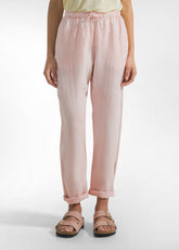 LEINENHOSE MIT FADE-EFFEKT - PINK - CORAL PINK | DEHA
