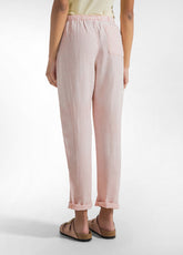 LEINENHOSE MIT FADE-EFFEKT - PINK - CORAL PINK | DEHA