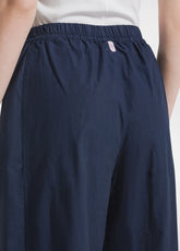 PARACHUTE POPLIN BAGGY PANTS - BLUE - Pants - Outlet | DEHA