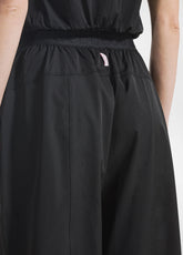 TECH NYLON LOGO TRIM JOGGER - BLACK - BLACK | DEHA