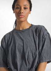 T-SHIRT BALLOON EFFETTO MARMORIZZATO NERO - BLACK | DEHA