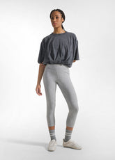 T-SHIRT BALLOON EFFETTO MARMORIZZATO NERO - BLACK | DEHA