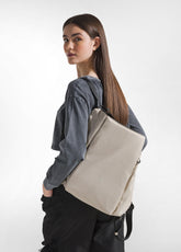 NYLON BACK PACK - BEIGE - BEIGE | DEHA