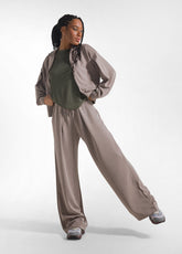FELPA CON ZIP IN MODAL SOFT TOUCH GRIGIO - TAUPE | DEHA