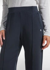 STRAIGHT TROUSERS IN BLACK SOFT TOUCH MODAL - BLACK | DEHA