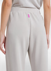 PANTALONE DRITTO IN MODAL SOFT TOUCH GRIGIO - ICE GREY | DEHA