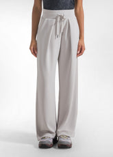 PALAZZO PANTS IN MODAL SOFT TOUCH GREY - ICE GREY | DEHA