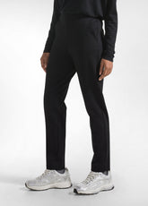 SCHWARZE HOSE MIT MAILAND-STICH - BLACK | DEHA
