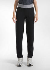 PANTALONE BICOLORE DRITTO NERO - BLACK | DEHA