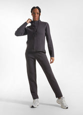 PANTALONE BICOLORE DRITTO MARRONE - Outlet | DEHA