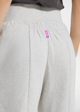 WHITE LUREX BALLOON PANTS - SALT WHITE | DEHA