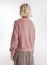 ROSA SWEATSHIRT MIT RUNDHALSAUSSCHNITT - PINK | DEHA