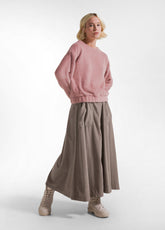 ROSA SWEATSHIRT MIT RUNDHALSAUSSCHNITT - Strickwaren - Outlet | DEHA