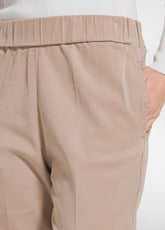 PANTALONE DRITTO CON RISVOLTO MARRONE - Pantaloni | DEHA