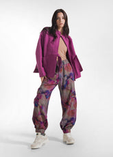 GIACCA KIMONO IN LANA COTTA ROSA - FUCHSIA | DEHA
