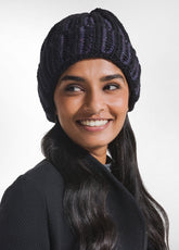 TWO-TONE WOOL AND ALPACA HAT BLACK - Accessories - Outlet | DEHA