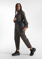 BLACK NYLON SHOULDER BAG - Accessories - Outlet | DEHA