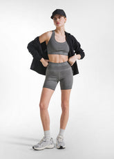 Schwarzes 7/8-Top und Leggings-Set mit Farbverlauf. - Trainingsanzüge | DEHA