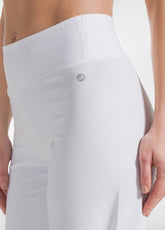 PANTALONI AMPI JERSEY STRETCH TINTA UNITA BIANCO - Pantaloni lunghi sportivi | DEHA