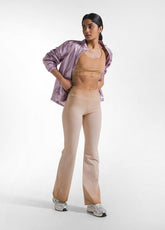 PANTALONI JAZZ EFFETTO SFUMATO MARRONE - Pantaloni lunghi sportivi | DEHA