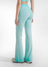 SET TOP SPORTIVO E PANTALONI JAZZ EFFETTO FADE VERDE - | DEHA