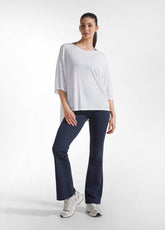 PANTALONI JAZZ IN JERSEY STRETCH TINTA UNITA BLU - Pantaloni lunghi sportivi | DEHA