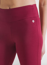 PANTALONI JAZZ IN JERSEY STRETCH TINTA UNITA ROSSO - Activewear | DEHA