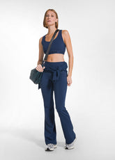 PANTA JAZZ JERSEY STRETCH BLU - Activewear | DEHA