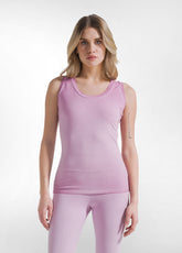 CANOTTA STRETCH EFFETTO SFUMATO CON SPALLINE LARGHE ROSA - Canotte e Reggiseni sportivi | DEHA