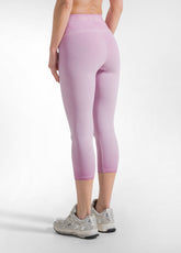SET TOP SPORTIVO E LEGGINGS 7/8 EFFETTO FADE ROSA - | DEHA