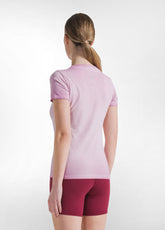 T-SHIRT EFFETTO SFUMATO IN JERSEY LEGGERO STRETCH - FADED PINK | DEHA